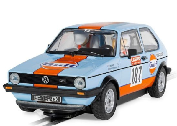 Scalextric VW Golf GTI Gulf Edition